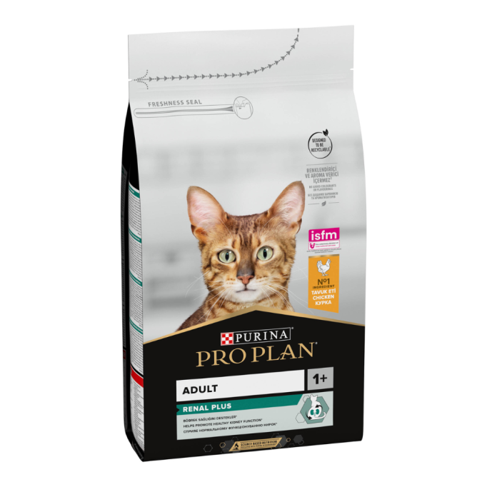 Purina Pro Plan Adult Renal Plus Сухий корм з куркою для дорослих котів 14кг