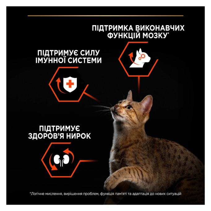 Purina Pro Plan Adult Vital Functions Сухий корм з лососем для дорослих котів 1,5кг