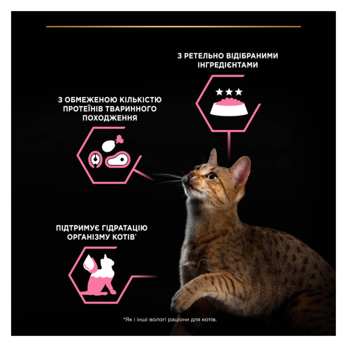 Purina Pro Plan Delicate Вологий корм з індичкою для дорослих котів з чутливим травленням (мус) 85г 24шт