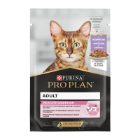 Purina Pro Plan Delicate Digestion Turkey Шматочки з індичкою для дорослих котів з чутливим травленням (в соусі) 85г 26шт