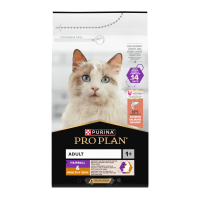 Purina Pro Plan Cat Adult Hairball & Healthy Skin Salmon Сухий корм для дорослих котів з лососем для зменшення утворення кульок шерсті та для підтримки здорової шкіри 1,5кг