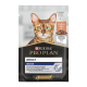 Purina Pro Plan Adult Indoor with Salmon Шматочки з лососем для домашніх дорослих котів (в соусі) 85г 26шт