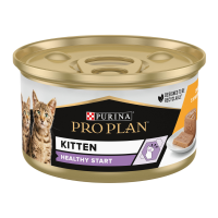 Purina Pro Plan Kitten Healthy Start Вологий корм з куркою для кошенят (мус) 85г 24шт