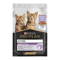 Purina Pro Plan Kitten Healthy Start Turkey Шматочки з індичкою для кошенят (в соусі) 85г 26шт