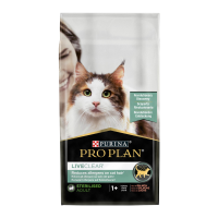 Purina Pro Plan LiveClear Sterilised Salmon Сухий корм з лососем для дорослих котів для зменшення алергенів на шерсті та після стерилізації 1,4кг
