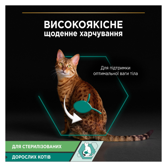Purina Pro Plan Sterilised Adult Duck Шматочки з качкою для дорослих стерилізованих котів (в соусі) 85г 26шт