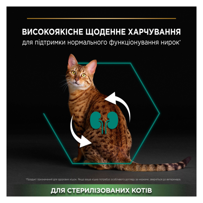 Purina Pro Plan Cat Adult Sterilised Renal Plus Rabbit Сухий корм з кроликом для дорослих котів після стерилізації 1,5кг