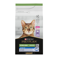 Purina Pro Plan Cat Sterilised Senior Longevis Turkey Сухий корм з індичкою для стерилізованих котів від 7 років 1,5кг