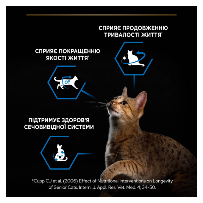 Purina Pro Plan Cat Sterilised Senior Longevis Turkey Сухий корм з індичкою для стерилізованих котів від 7 років 1,5кг