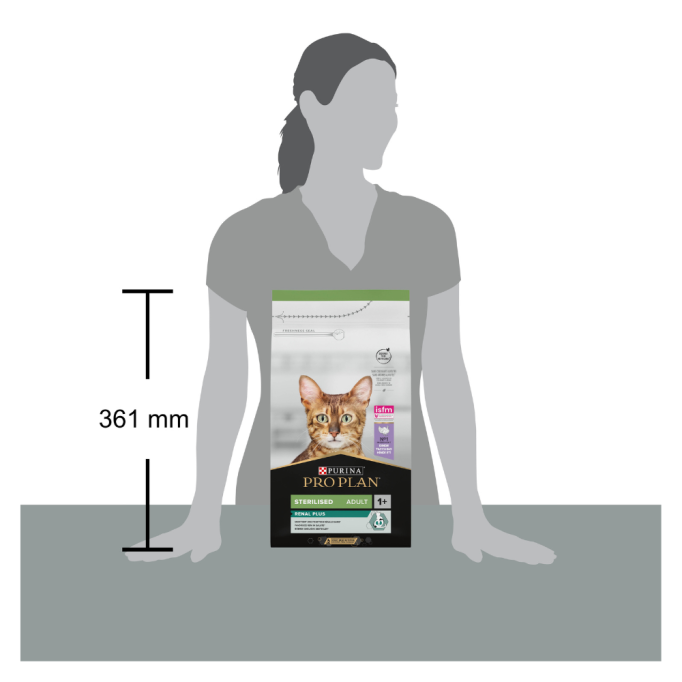 Purina Pro Plan Cat Adult Sterilised Renal Plus Turkey Сухий корм з індичкою для дорослих котів після стерилізації 1,5кг