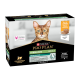 Purina Pro Plan Adult Sterilised Набір вологого корму з куркою для дорослих стерилізованих котів (мус) 85г 12шт
