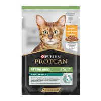 Purina Pro Plan Sterilised Adult Chicken Шматочки з куркою для дорослих стерилізованих котів (в соусі) 85г 26шт