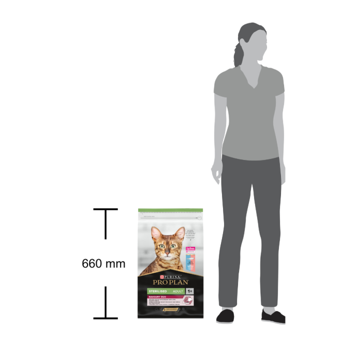 Purina Pro Plan Cat Adult Sterilised Savoury Duo Сod & Тrout Сухий корм з тріскою та фореллю для дорослих котів після стерилізації 10кг