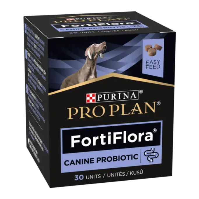 Purina Pro Plan Fortiflora Chews Пробіотик для дорослих собак та цуценят, підтримка мікрофлори ШКТ 1г 30шт