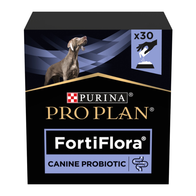 Purina Pro Plan FortiFlora Canine Probiotic Пробіотик для дорослих собак та цуценят, підтримка мікрофлори ШКТ 1г 30шт