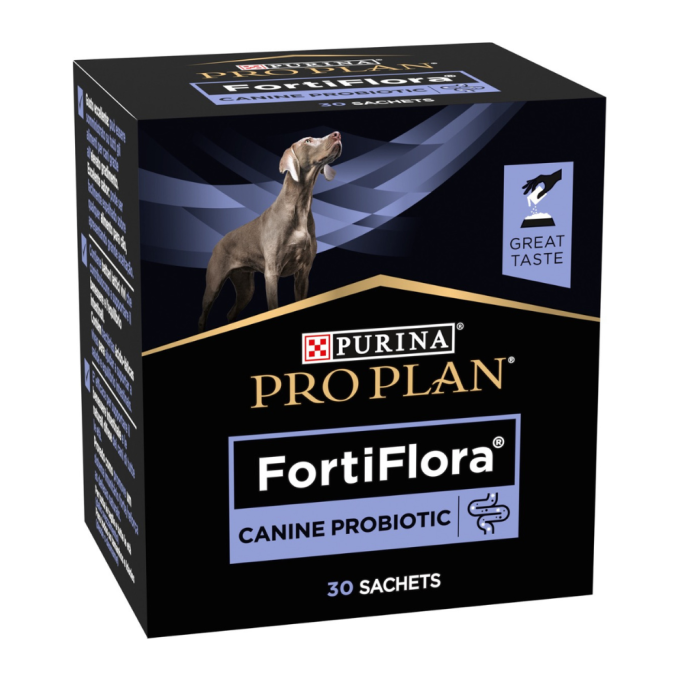Purina Pro Plan FortiFlora Canine Probiotic Пробіотик для дорослих собак та цуценят, підтримка мікрофлори ШКТ 1г 30шт