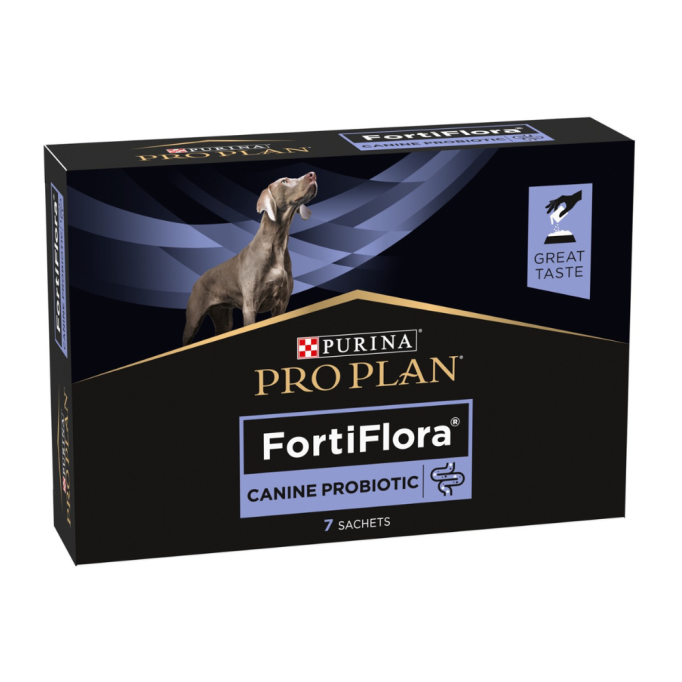 Purina Pro Plan FortiFlora Canine Probiotic Пробіотик для дорослих собак та цуценят, підтримка мікрофлори ШКТ 1г 7шт