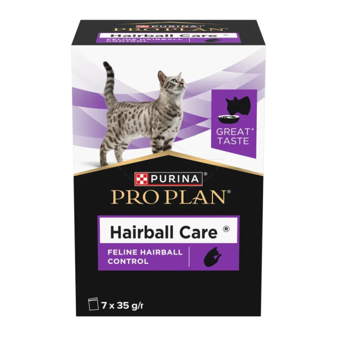 Pro Plan Hairball Care Ветеринарна добавка для виведення шерсті котів 7 шт 35 г