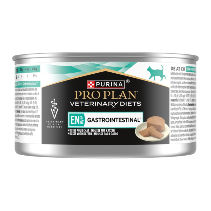 Purina Pro Plan Veterinary Diets EN Gastrointestinal Дієтичний вологий корм для кошенят та дорослих котів при розладах травлення 195г