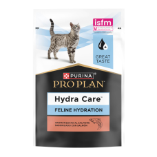 Purina Pro Plan Hydra Care Feline Salmon Вологий додатковий корм зі смаком лосося для дорослих котів для збільшення споживання води 75г 10шт