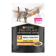 Purina Pro Plan Veterinary Diets NF Renal Function Early Care Дієтичний вологий корм з куркою для дорослих котів при патології нирок на ранніх стадіях 85г 10шт