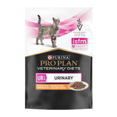 Purina Pro Plan Veterinary Diets UR Urinary Дієтичний вологий корм з куркою для дорослих котів при сечокам'яній хворобі 85г 10шт