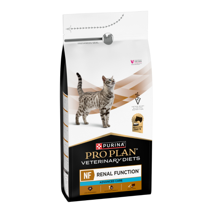 Purina Pro Plan Veterinary Diets NF Renal Function Advanced Care Дієтичний сухий корм для дорослих і зрілих котів з нирковою недостатністю 1,5кг