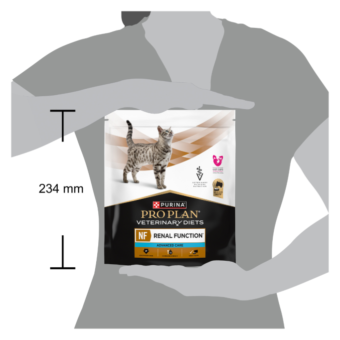 Purina Pro Plan Veterinary Diets NF Renal Function Advanced Care Дієтичний сухий корм для дорослих і зрілих котів з нирковою недостатністю 350г
