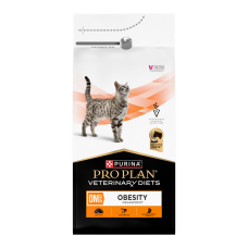 Purina Pro Plan Veterinary Diets OM Obesity Management St/Ox Дієтичний сухий корм з куркою призначений дорослим котам для зниження надмірної маси тіла 1,5кг