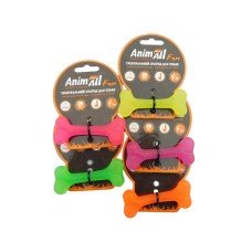 AnimAll Іграшка для собак Fun кістка, 8 см Зелений