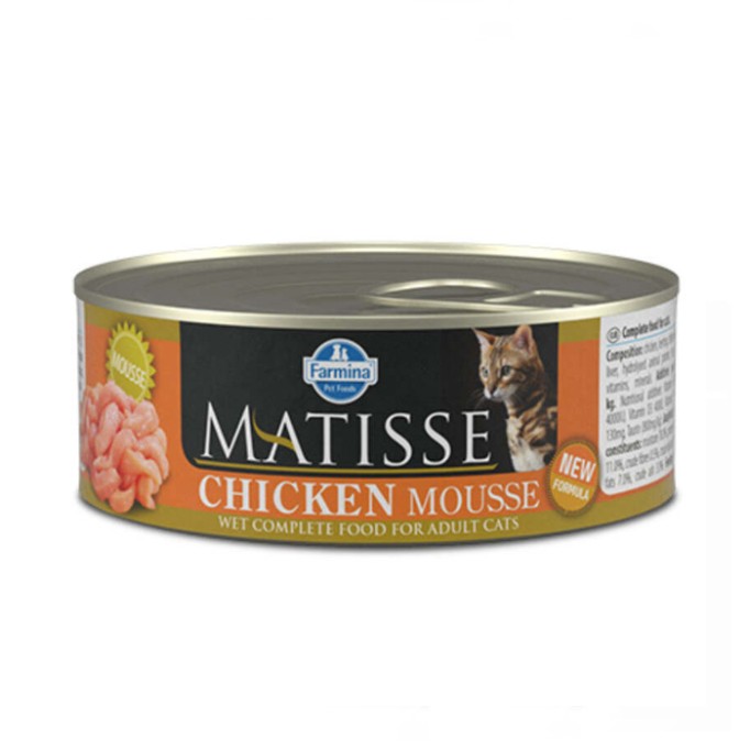 Farmina Matisse Cat Mousse Chicken консерва для котів з куркою, паштет 85 г