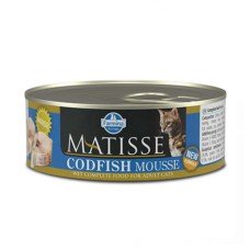 Farmina Matisse Cat Mousse CodFish консерва для котів з тріскою, паштет 85 г