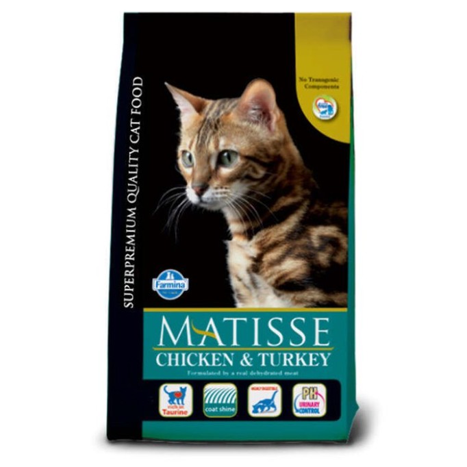 Farmina Matisse Cat Chicken & Turkey Сухий корм з куркою та індичкою для дорослих кішок 1.5 кг