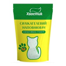 Хвостик Наповнювач силікагелевий для котячого туалету 7.2 л