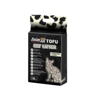 AnimAll Tofu Classic Соєвий наповнювач для котів, без аромату 6 л