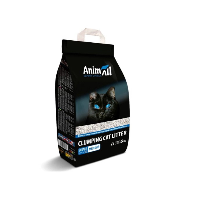 AnimAll Бентонітовий наповнювач дрібна фракція 5 кг