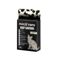 AnimAll Tofu Classic Соєвий наповнювач для котів, без аромату 6 л