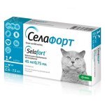 Селафорт для котів вагою 2.6-7.5 кг 1 піпетка