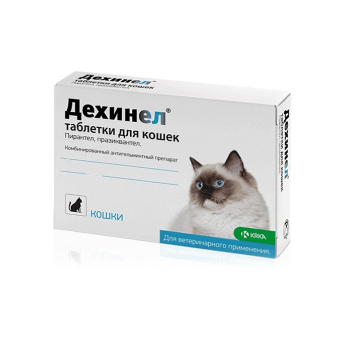 Dechinel Дехінел антигельмінтні таблетки для кішок 10 шт