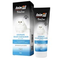 AnimAll VetLine Beauty Hair&Skin для поліпшення якості шерсті у котів 100 г