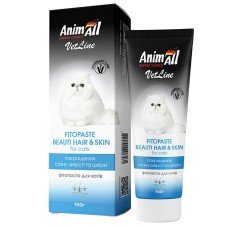 AnimAll VetLine Beauty Hair&Skin для поліпшення якості шерсті у котів 100 г