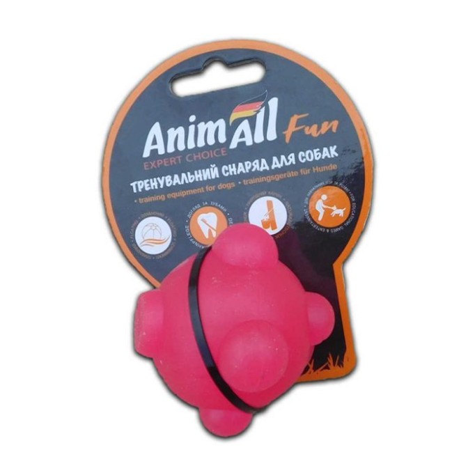 AnimAll Іграшка Fun куля молекула, 5 см Помаранчевий