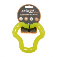 AnimAll Fun - Іграшка кільце 6 сторін для собак 12 см Помаранчевий