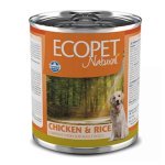 Farmina Ecopet Natural Dog Chicken&Rice Консерва з куркою та рисом для дорослих собак усіх порід 300 г