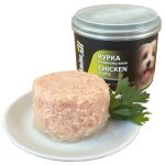 AnimAll Chicken in Jelly for Adult Dog Консервований корм з куркою для собак 195 г