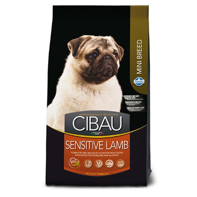 Farmina Cibau Sensitive Lamb Mini сухий корм з ягням для собак маленьких порід з чутливим травленням 2.5 кг
