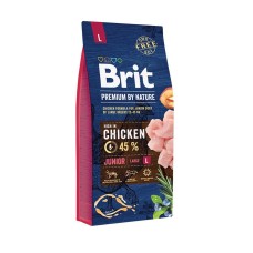 Brit Premium Junior L Сухий корм для цуценят і молодих собак великих порід 3кг
