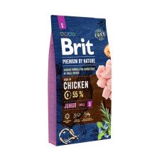 Brit Premium Junior S Сухий корм для цуценят і молодих собак малих порід 3кг