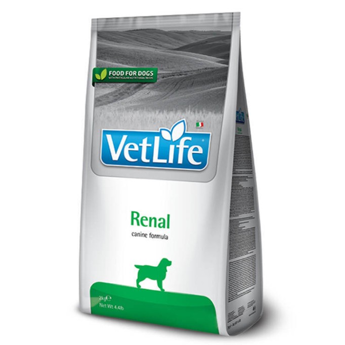 Farmina Dog Vet Life Renal Сухий лікувальний корм для собак для підтримки функції нирок 2 кг