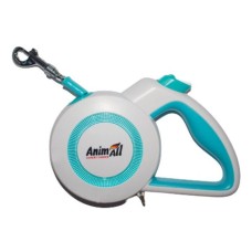 AnimAll Повідець-Рулетка S для котів та собак вагою до 15 кг, довжина 3 м Салатовий
